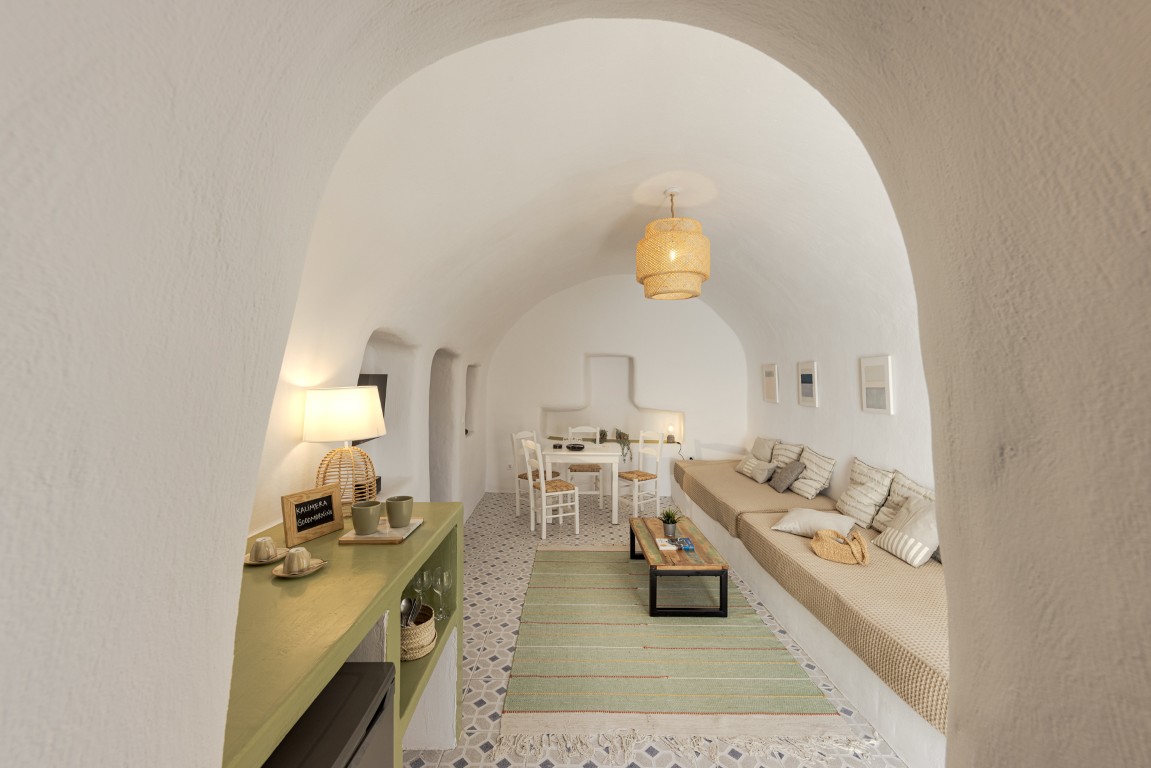 Sea view from Cave Studio with Balcony in Oia