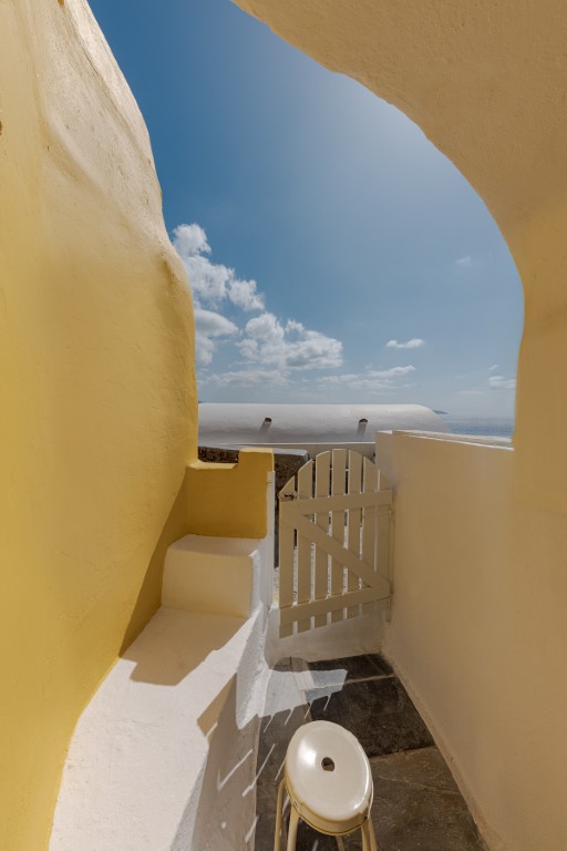 Bedroom at Just Blue House with Dome Terrace