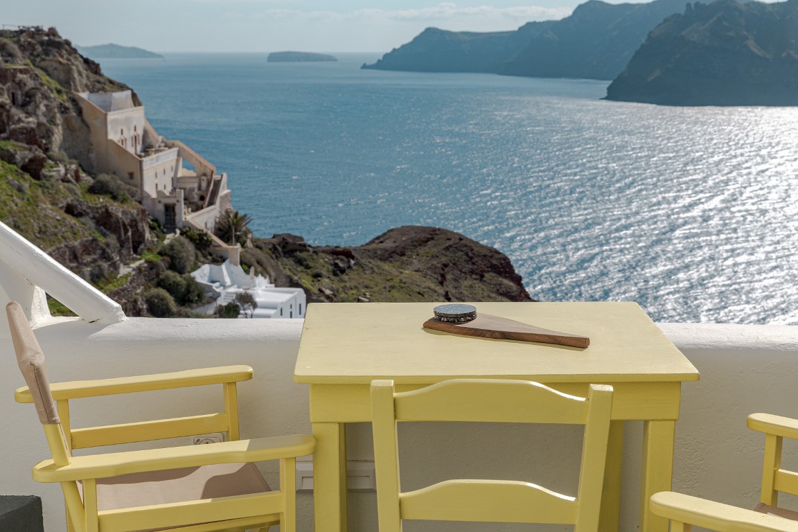Sea view from Wind House in Oia Santorini